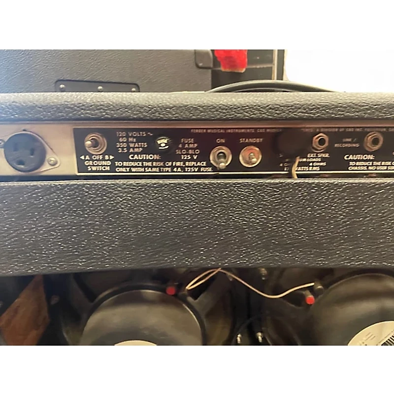 Used Fender Twin Reverb 2x12 Tube Guitar Combo Amp