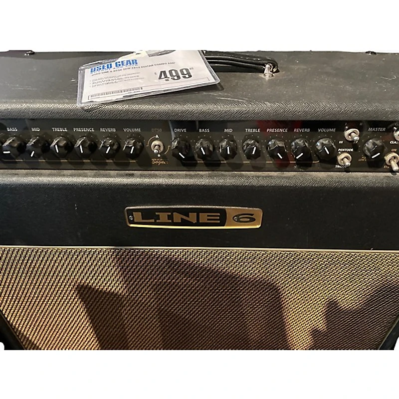 Used Line 6 DT50 50W 2x12 Guitar Combo Amp