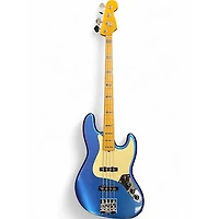 Used Fender American Ultra Jazz Bass COBRA BLUE Electric Bass Guitar