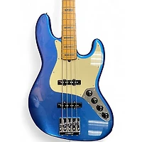 Used Fender American Ultra Jazz Bass COBRA BLUE Electric Bass Guitar