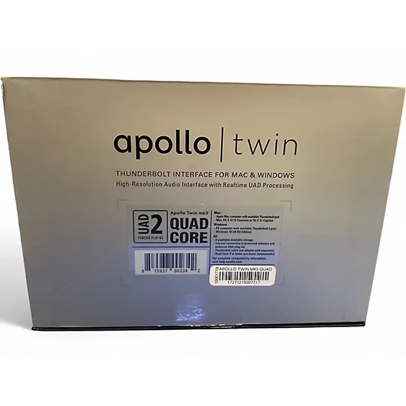 Used Universal Audio Apollo Twin Quad MKII Audio Interface