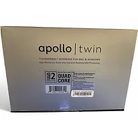 Used Universal Audio Apollo Twin Quad MKII Audio Interface