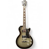 Used Epiphone Les Paul Custom silver burst Solid Body Electric Guitar