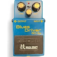 Used BOSS BD2W Blues Driver Waza Craft Effect Pedal