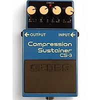 Used BOSS CS3 Compressor Sustainer Effect Pedal