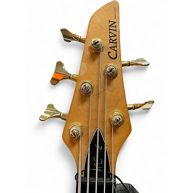 Used Carvin LB75 Natural Electric Bass Guitar