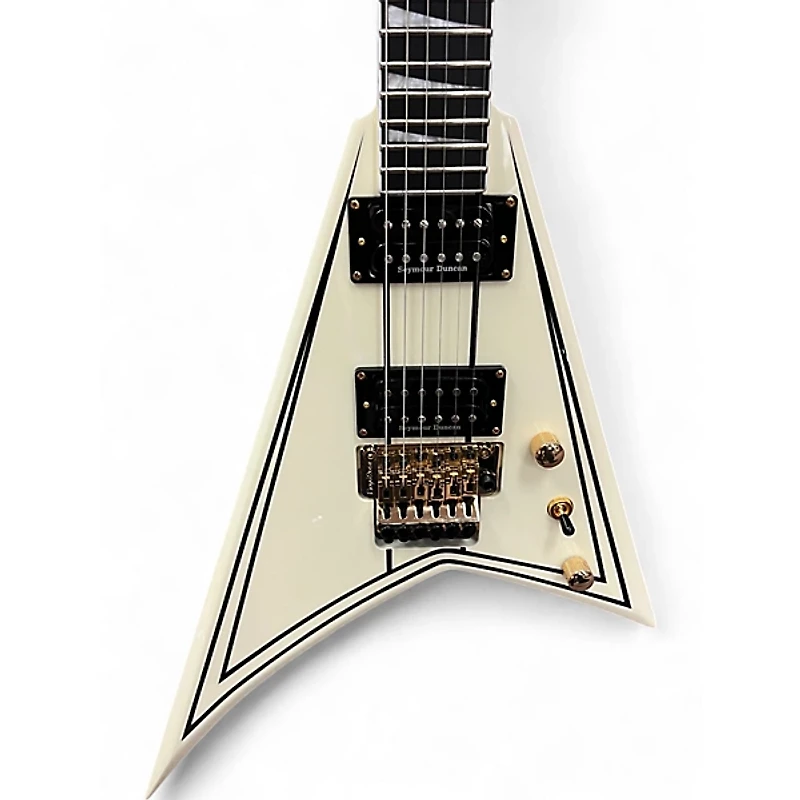 Used Jackson Pro Rhoads RR3 Ivory Solid Body Electric Guitar