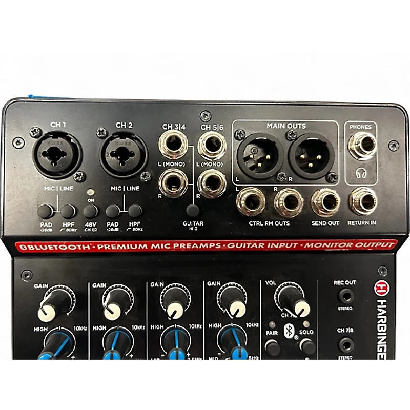 Used Harbinger LV8 Unpowered Mixer
