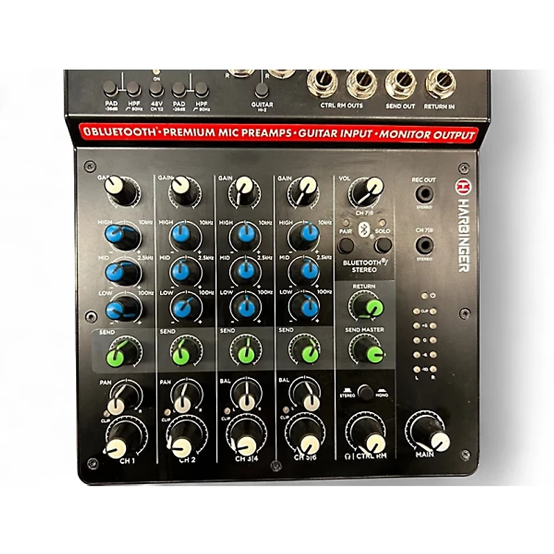 Used Harbinger LV8 Unpowered Mixer