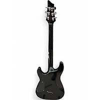 Used Schecter Guitar Research C-1 ELITE DIAMOND SERIES Black Solid Body Electric Guitar