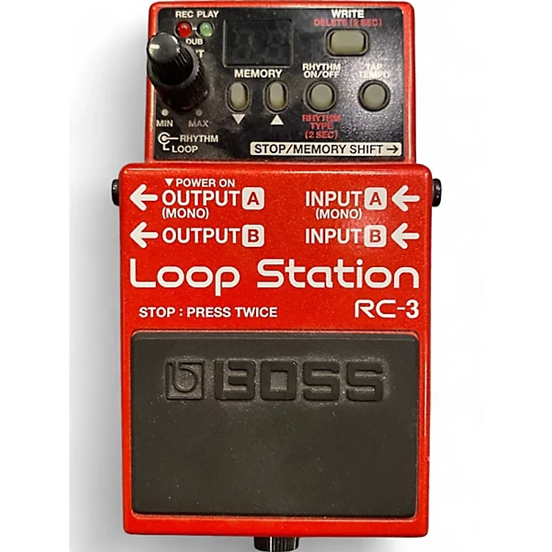 Used BOSS RC3 Loop Station Pedal