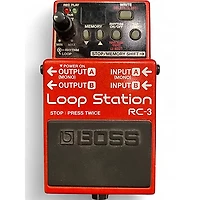 Used BOSS RC3 Loop Station Pedal