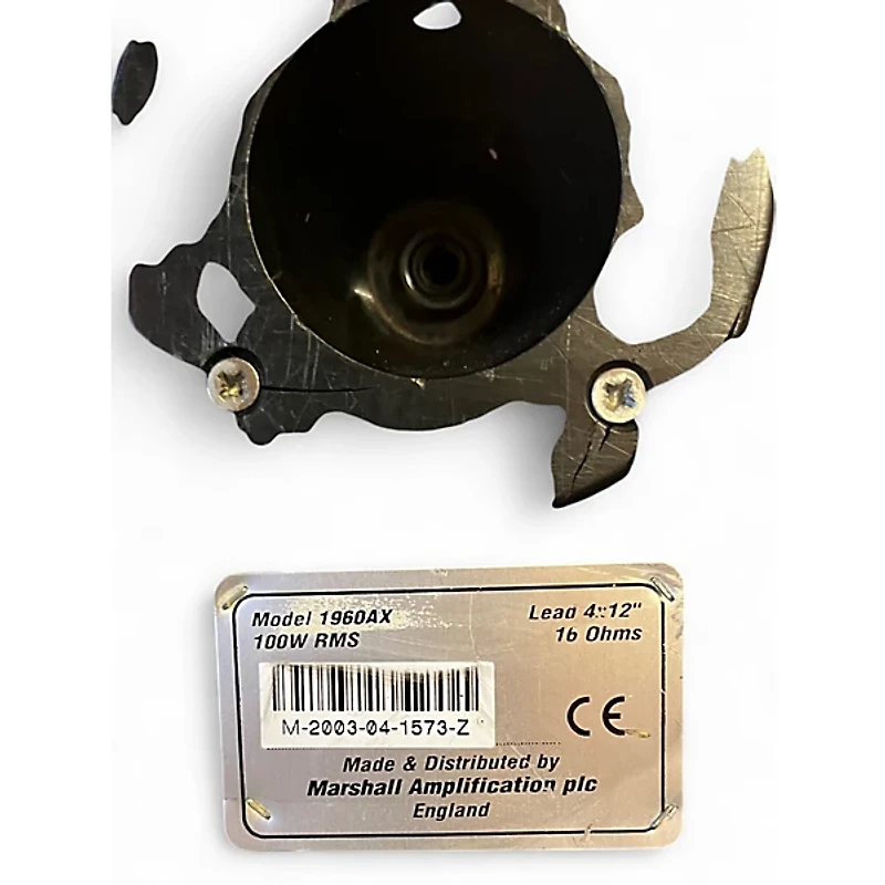 Used Marshall 1960AX 4x12 100W Classic Slant Guitar Cabinet