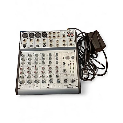 Used Alesis MultiMix 8 USB 8-Channel Unpowered Mixer