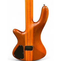 Used Schecter Guitar Research Stiletto Studio 4 String Fretless Satin Honey Electric Bass Guitar