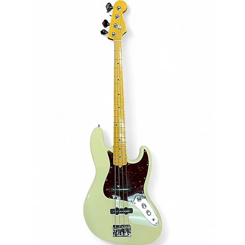 Used Fender American Professional II Jazz Bass Olympic White Electric Bass Guitar