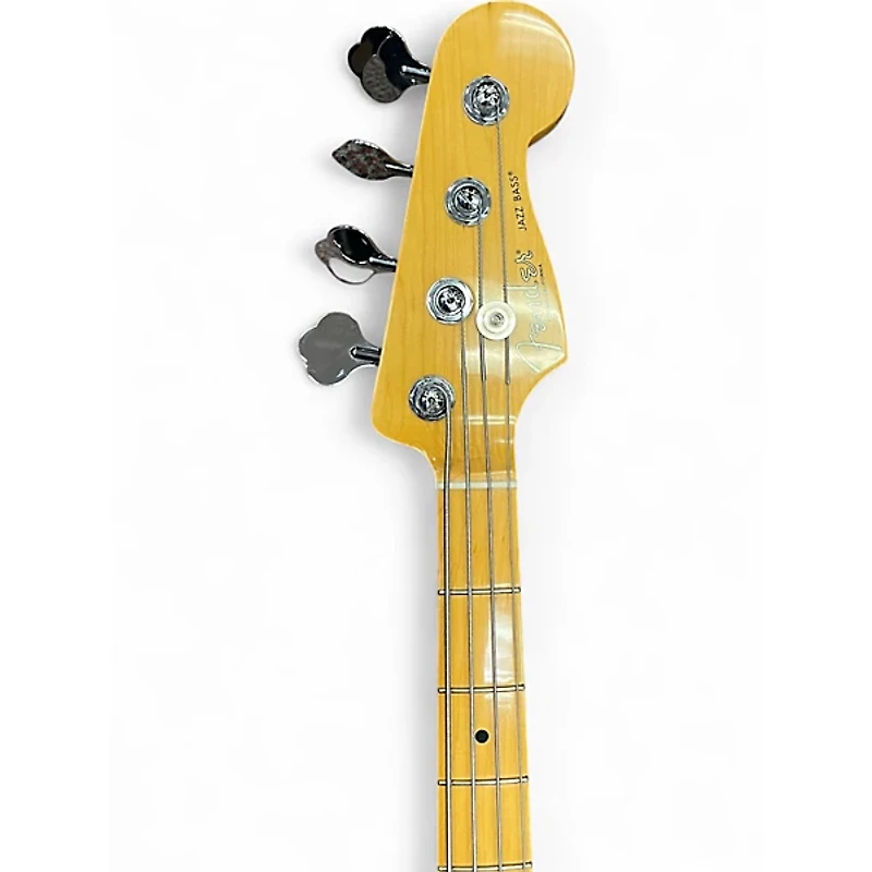 Used Fender American Professional II Jazz Bass Olympic White Electric Bass Guitar