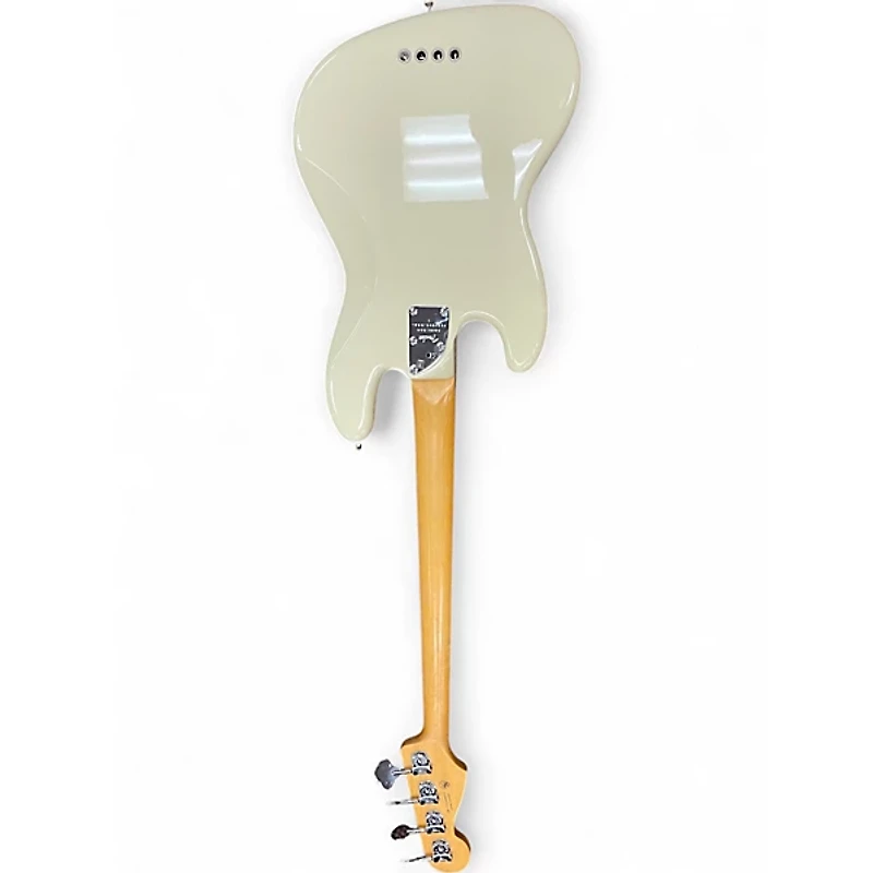 Used Fender American Professional II Jazz Bass Olympic White Electric Bass Guitar