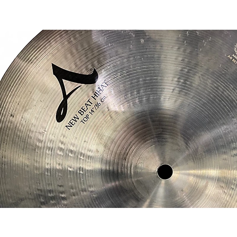 Used Zildjian 14in New Beat Hi Hat Pair Cymbal