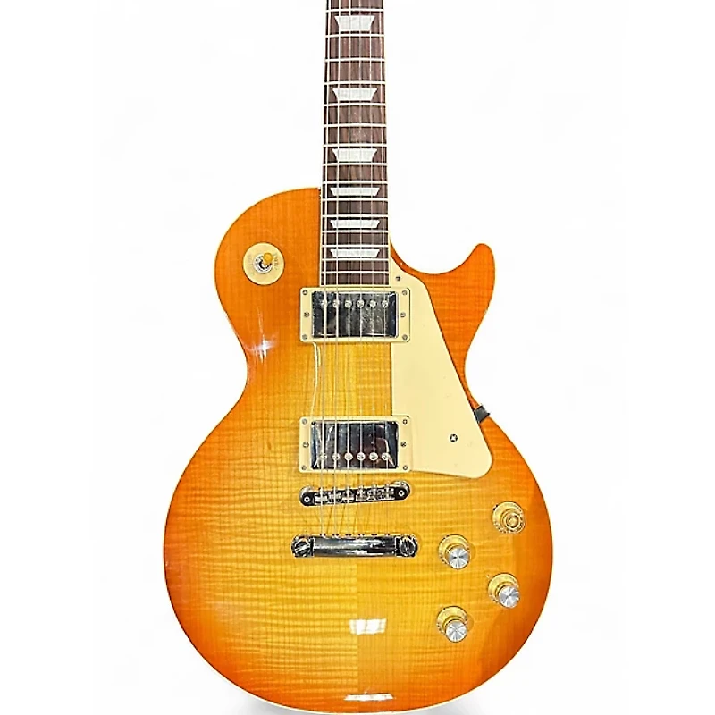 Used Gibson Les Paul Standard Honey Burst Solid Body Electric Guitar