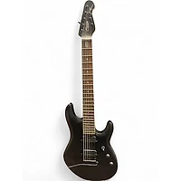 Used Sterling by Music Man John Petrucci JP157 7 String Black Solid Body Electric Guitar