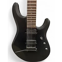 Used Sterling by Music Man John Petrucci JP157 7 String Black Solid Body Electric Guitar