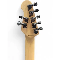 Used Sterling by Music Man John Petrucci JP157 7 String Black Solid Body Electric Guitar