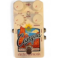 Used Electro-Harmonix Canyon Delay and Looper Effect Pedal