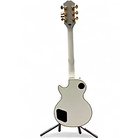 Used Epiphone Les Paul Custom Alpine White Solid Body Electric Guitar