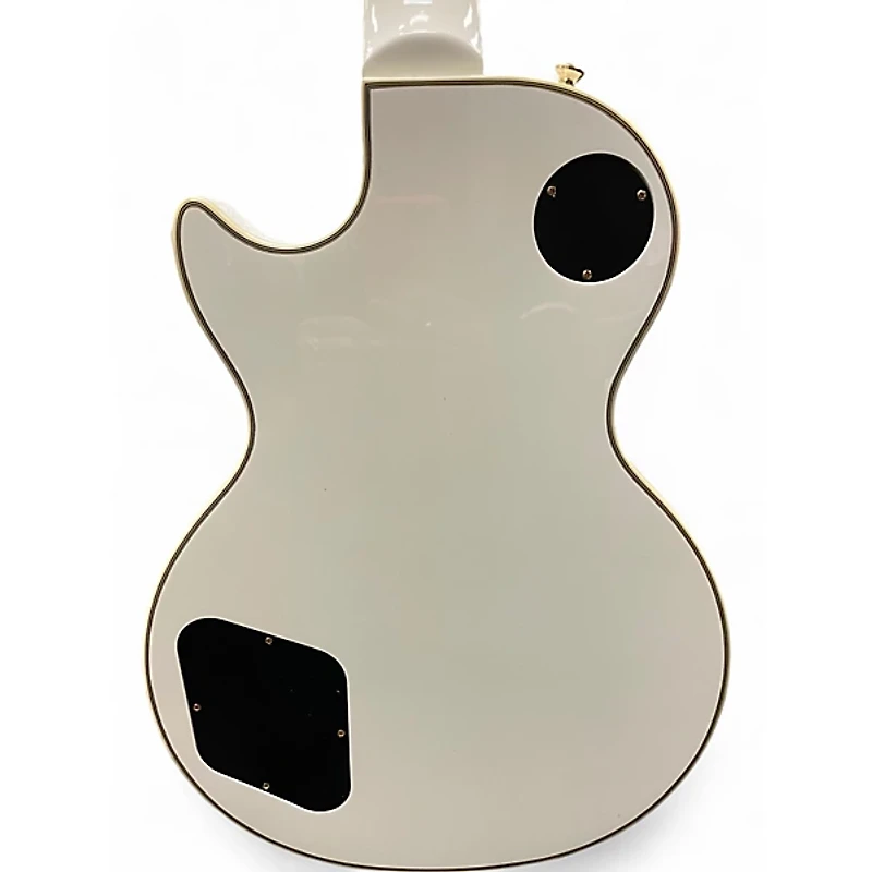 Used Epiphone Les Paul Custom Alpine White Solid Body Electric Guitar