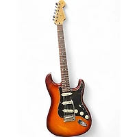 Used Fender Player Plus Stratocaster Plus Top Cherry Burst Solid Body Electric Guitar