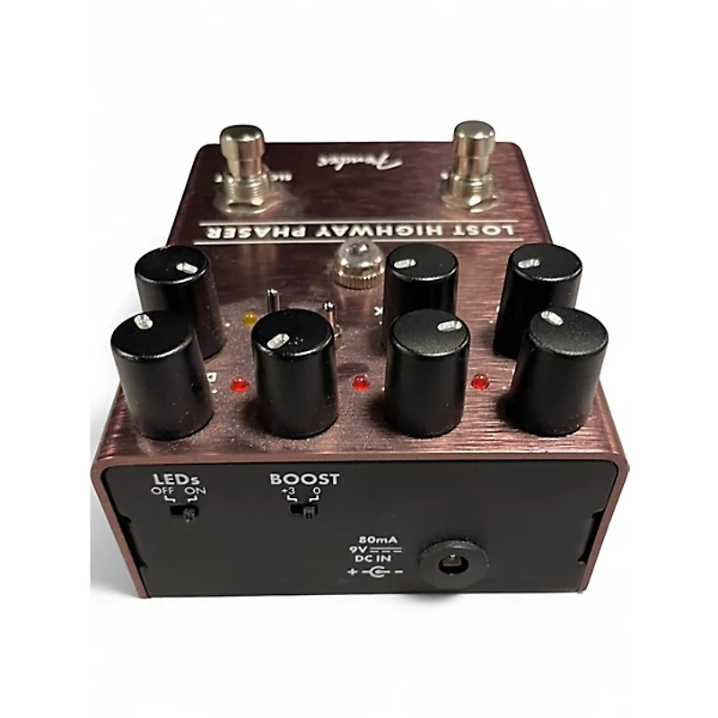 Used Fender LOST HIGHWAY PHASER Effect Pedal