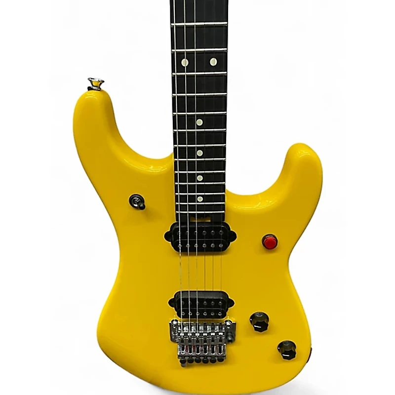 Used EVH 5150 Standard Yellow Solid Body Electric Guitar