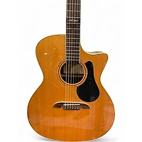 Used Alvarez AG75CE Grand Auditorium Natural Acoustic Electric Guitar