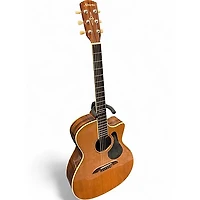 Used Alvarez AG75CE Grand Auditorium Natural Acoustic Electric Guitar