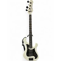 Used Dean HILLSBORO SELECT SATIN WHITE Electric Bass Guitar