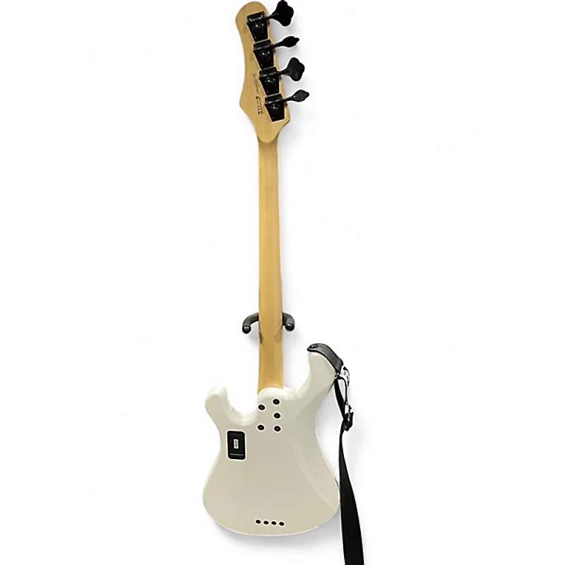 Used Dean HILLSBORO SELECT SATIN WHITE Electric Bass Guitar