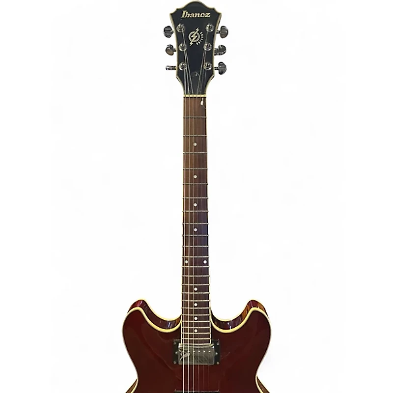 Used Ibanez AS73 Artcore Wine Red Hollow Body Electric Guitar