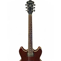 Used Ibanez AS73 Artcore Wine Red Hollow Body Electric Guitar