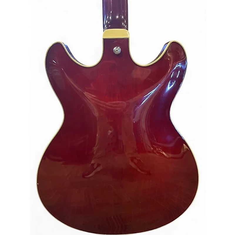 Used Ibanez AS73 Artcore Wine Red Hollow Body Electric Guitar