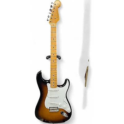 Used Fender 70th Anniversary 1954 Stratocaster 2 Color Sunburst Solid Body Electric Guitar