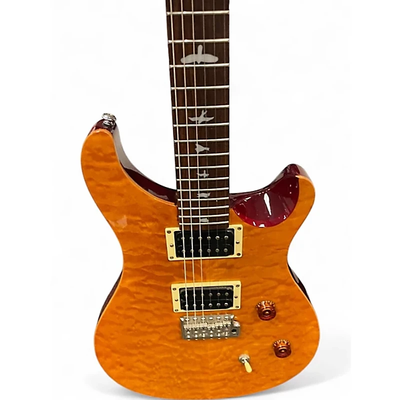 Used PRS SE Custom 24 Natural Solid Body Electric Guitar
