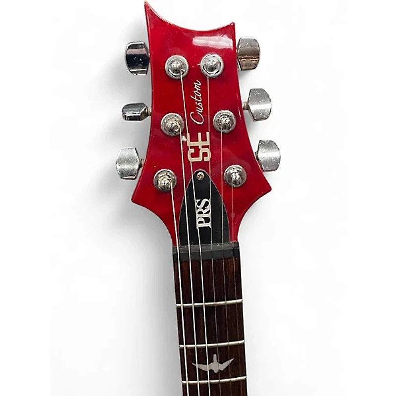 Used PRS SE Custom 24 Natural Solid Body Electric Guitar