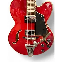 Used Ibanez AFS75T Artcore Candy Apple Red Hollow Body Electric Guitar