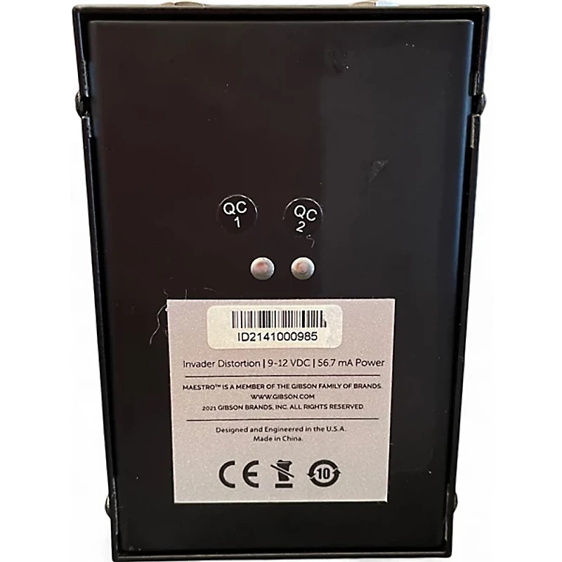 Used Maestro Invader Distortion Effect Pedal