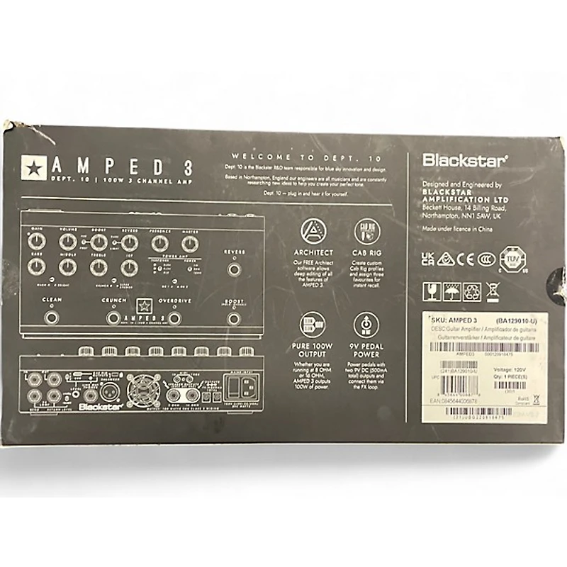 Used Blackstar AMPED 3 Battery Powered Amp