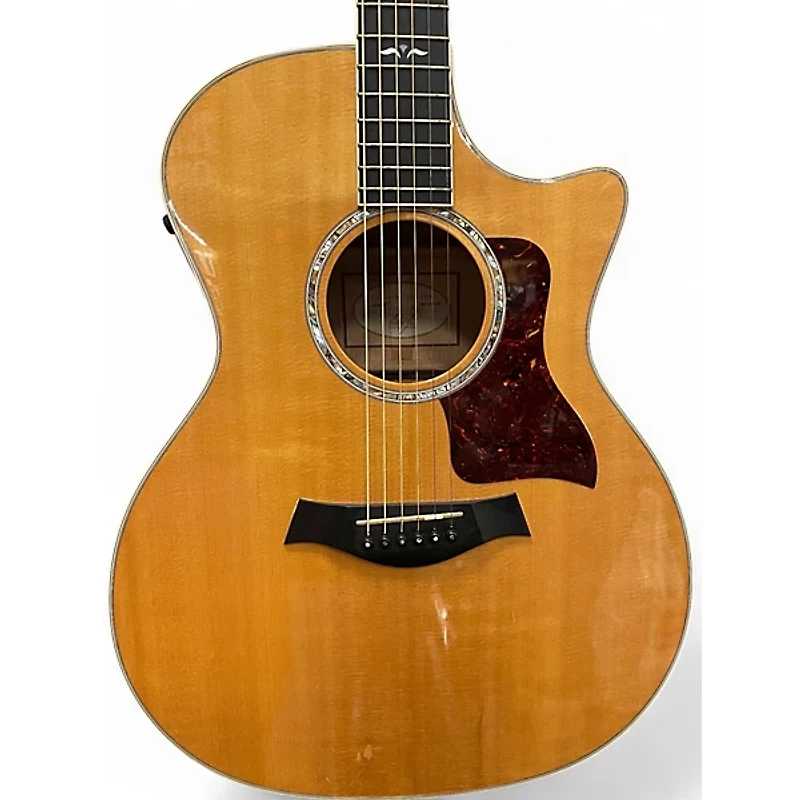 Used Taylor 614CE Natural Acoustic Electric Guitar
