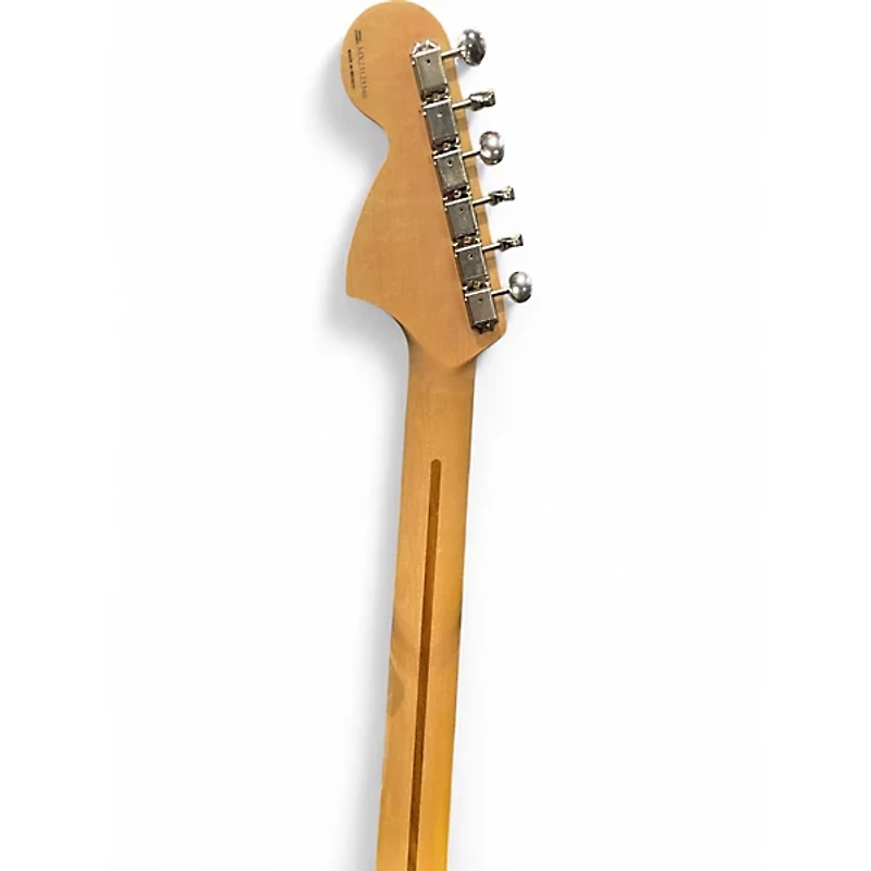 Used Fender Tom Delonge Signature Stratocaster Graffiti Yellow Solid Body Electric Guitar