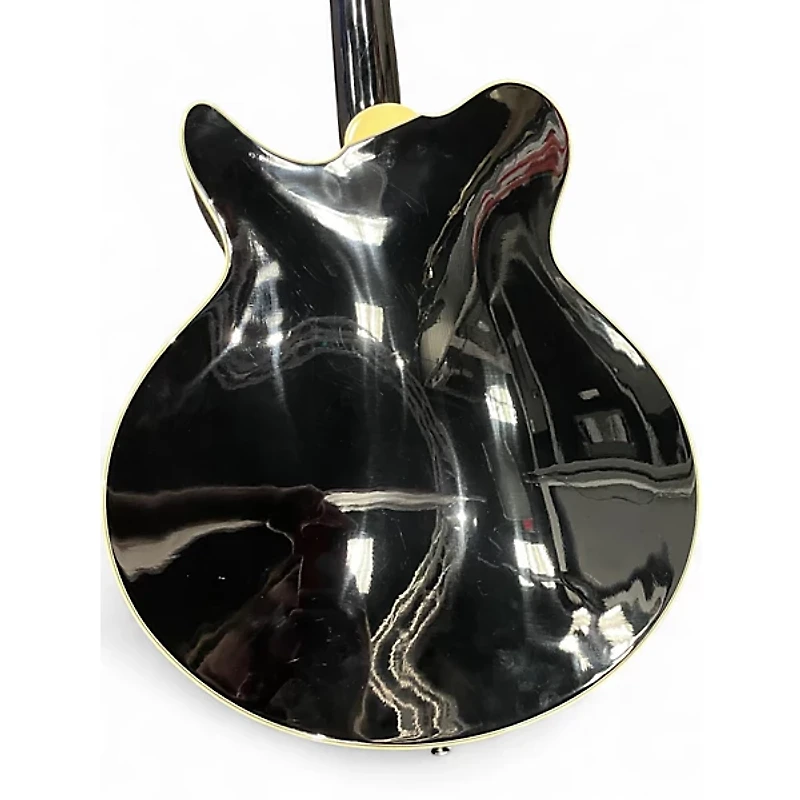 Used Eastman Romeo NYC Black Hollow Body Electric Guitar