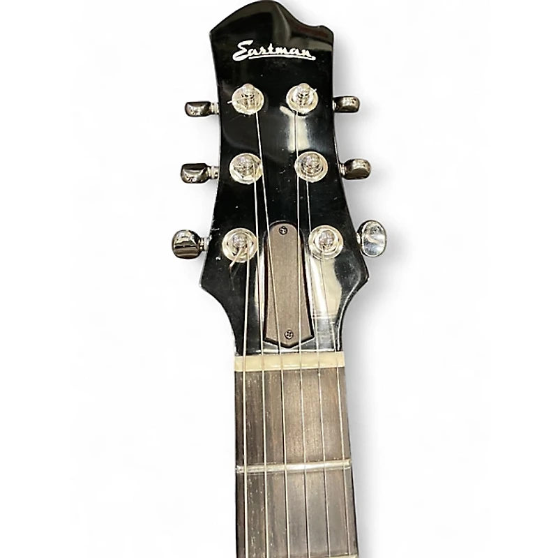 Used Eastman Romeo NYC Black Hollow Body Electric Guitar